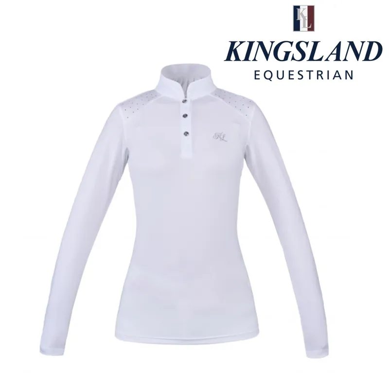 Kingsland Miranda Ladies Show Shirt - White