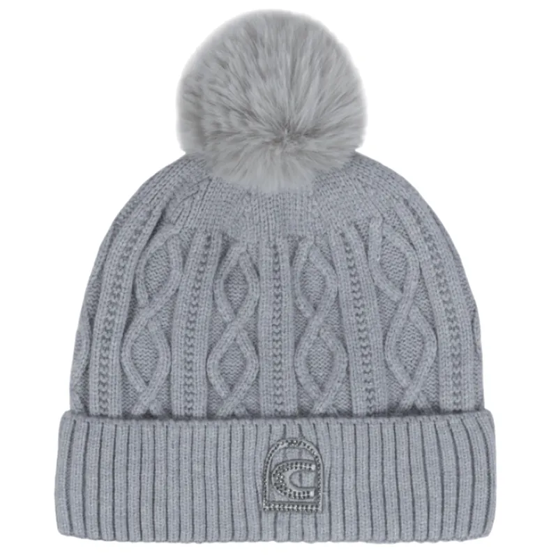Cavallo Madisen Knitted Hat - Grey Melange