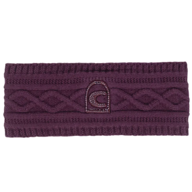 Cavallo Morag Knit Headband - Dusty Violet