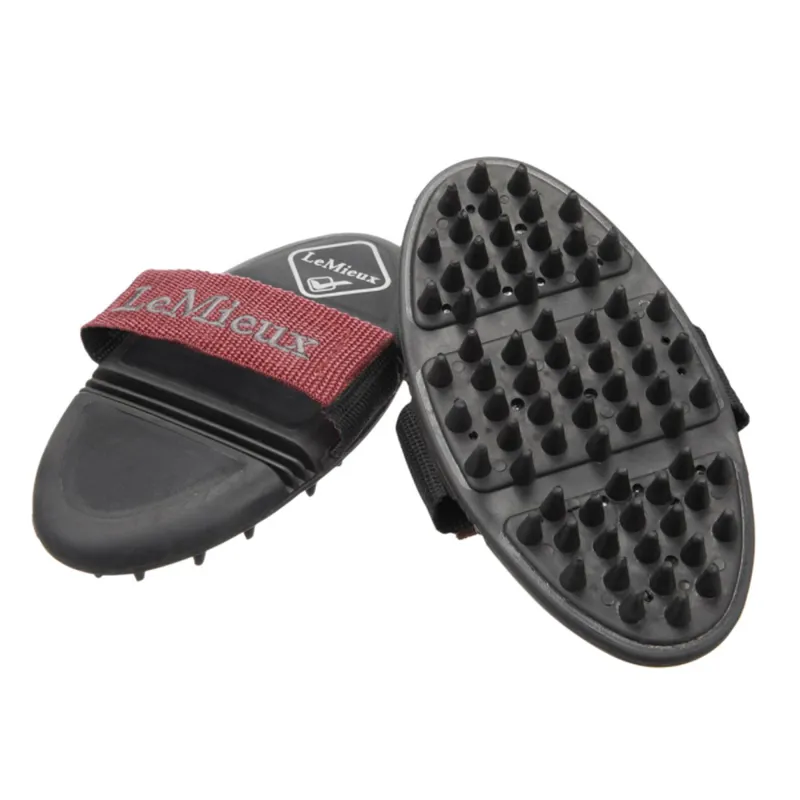 LeMieux Flexi Massage Brush - Black