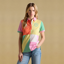 Joules Ladies Beaufort Embroidered Polo Shirt - Harlequin