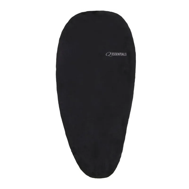 QHP Fleece Bridle Cover - Black