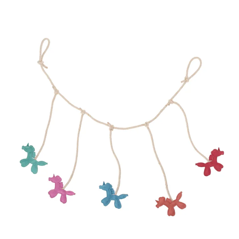 QHP Horse Toy Box Hanger Isalyn - Unicorn Dream