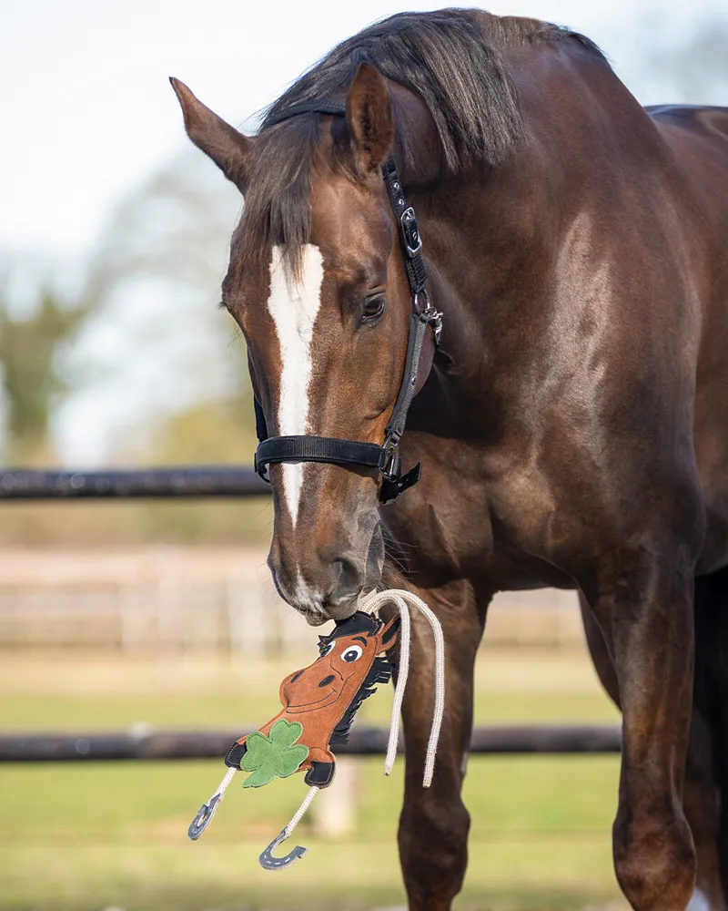 QHP Horse Toy - Good Luck Green-3