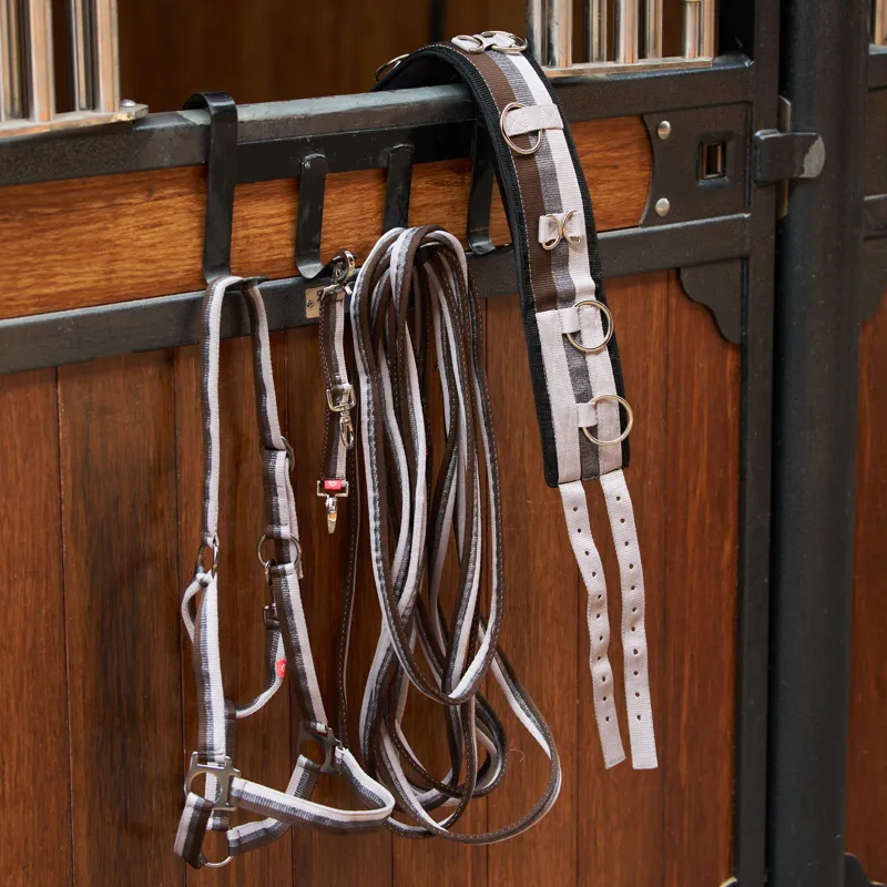 Imperial Riding Deluxe Extra Lunging Girth - Taupe Multi-2