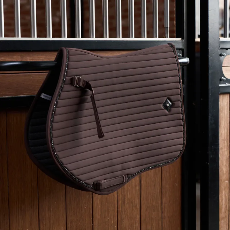 Imperial Riding Josie GP Saddlepad Full - Chocolate-1