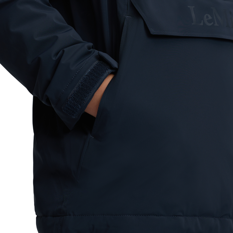 LeMieux Young Rider Bailey Waterproof Anorak - Navy-5