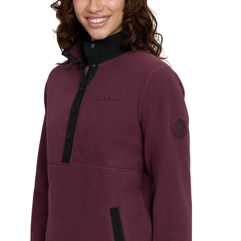 LeMieux Piper Popper Fleece - Bramble-3