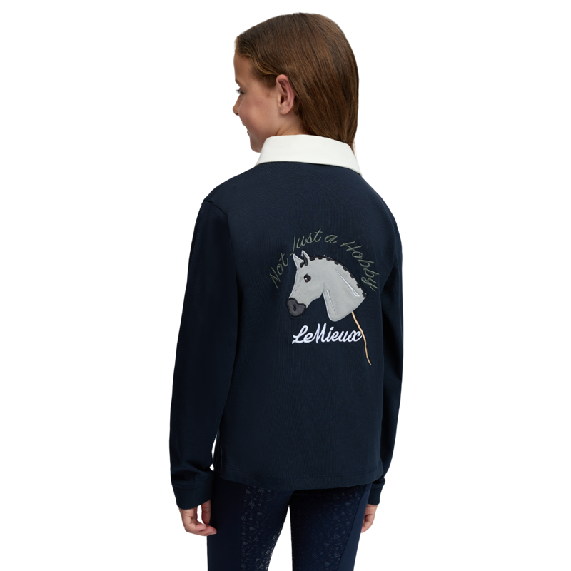 LeMieux Mini Roman Rugby Shirt - Navy-4