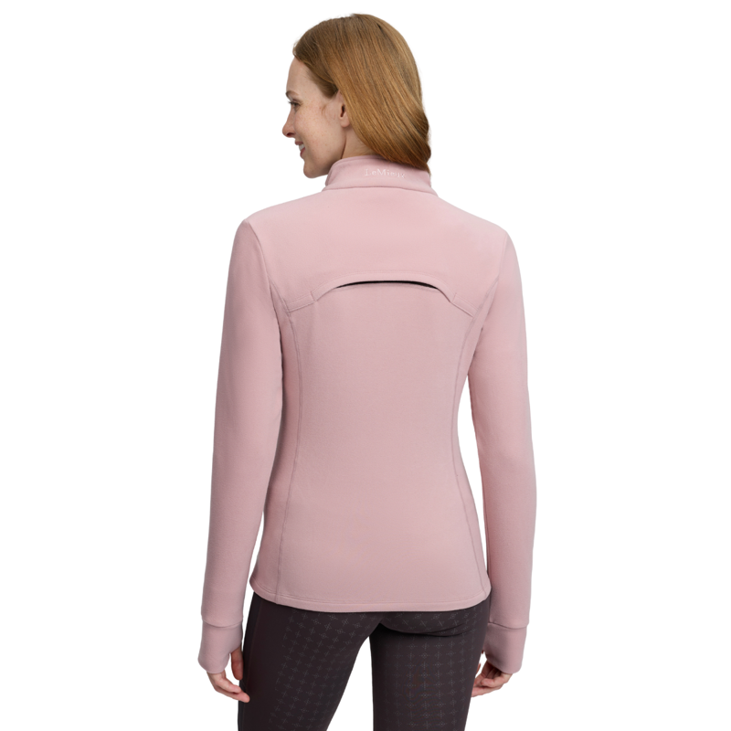 LeMieux Frances Quarter Zip Fleece - Wild Rose-3
