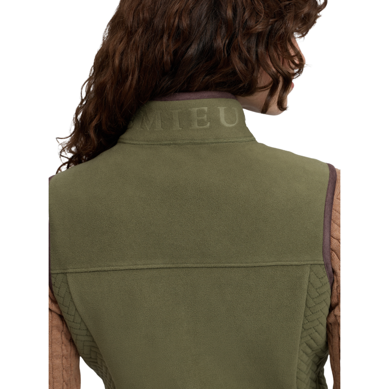 LeMieux Frankie Fleece Gilet - Willow Green-5