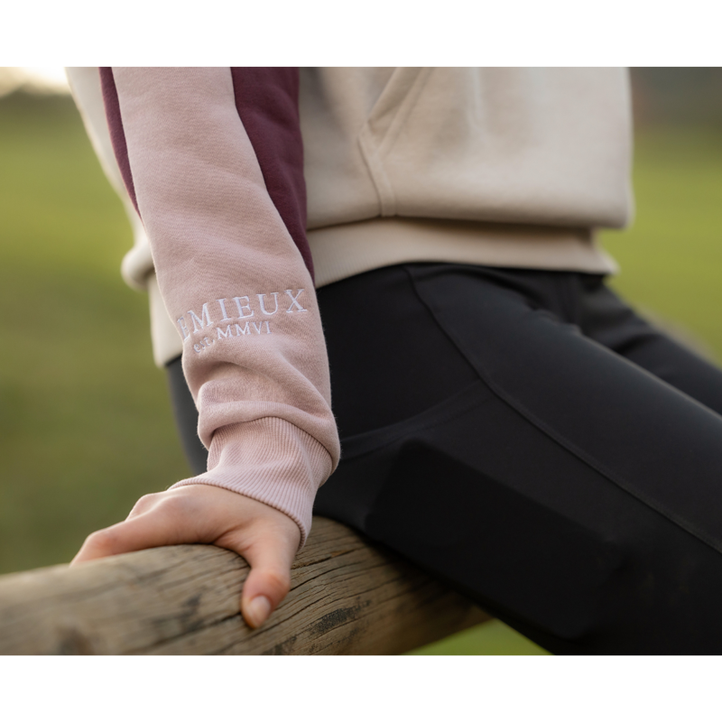 LeMieux Kadie Colour Block Hoodie - Wild Rose-5