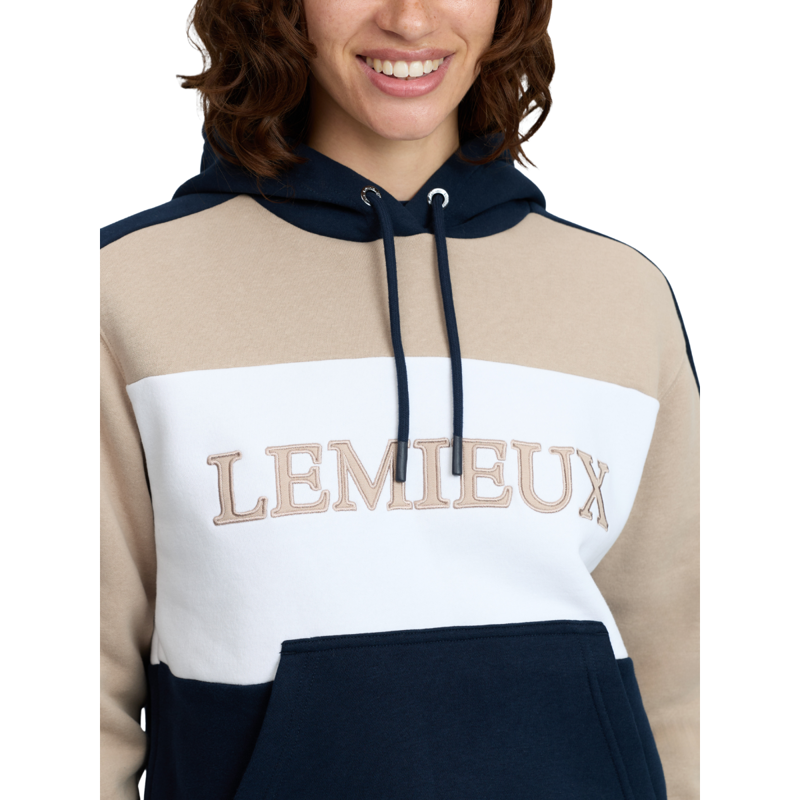 LeMieux Kadie Colour Block Hoodie - Navy-3