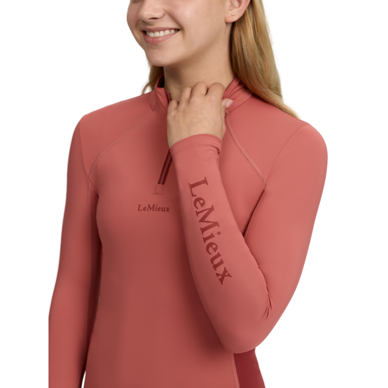 LeMieux Young Rider Classique Base Layer - Spiced Earth-4