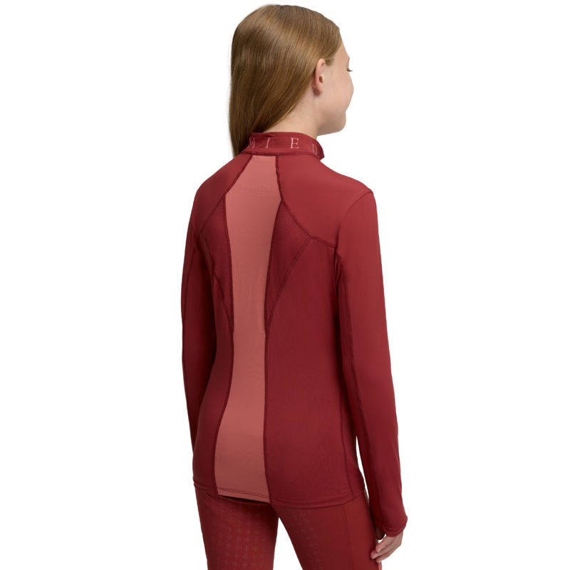 LeMieux Young Rider Mia Mesh Base Layer - Russet-3