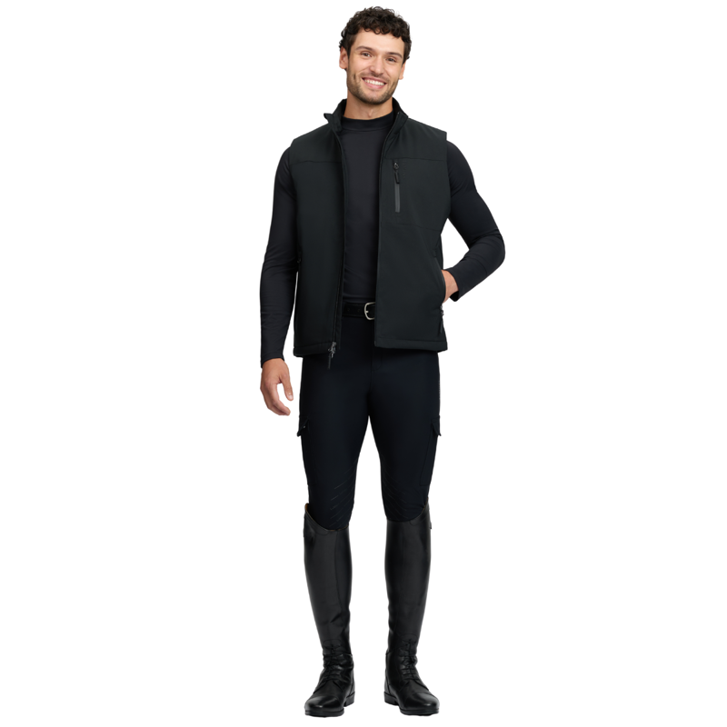 LeMieux Men's Midweight Insulated Gilet - Black-5