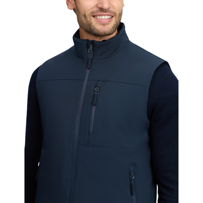 LeMieux Men's Midweight Insulated Gilet - Navy-5