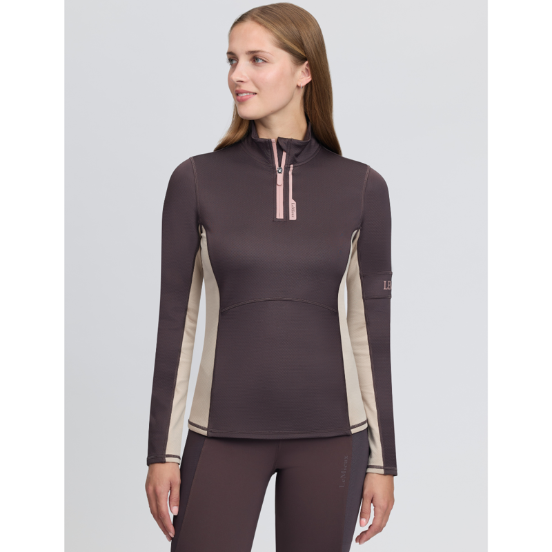 LeMieux Matilda Mid Layer - Cocoa-1