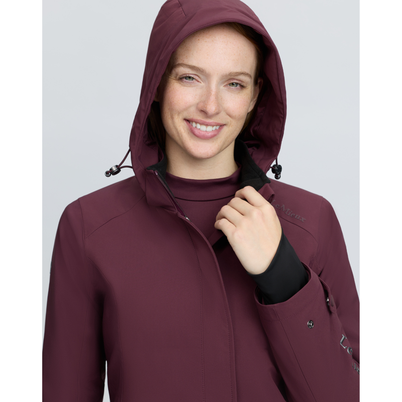 LeMieux Erin Waterproof Padded Coat - Bramble-4