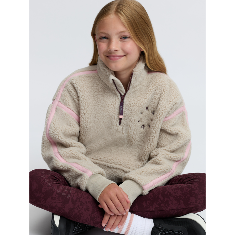 LeMieux Young Rider Jody Teddy Fleece - Stone-4