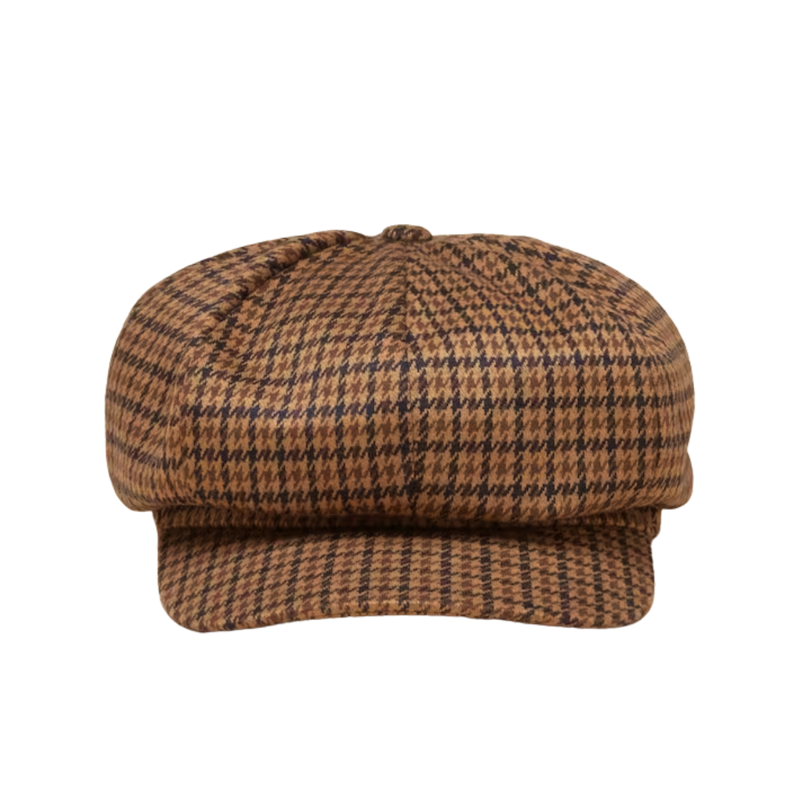 Joules Ladies Elvaston Hat - Neutral Houndstooth