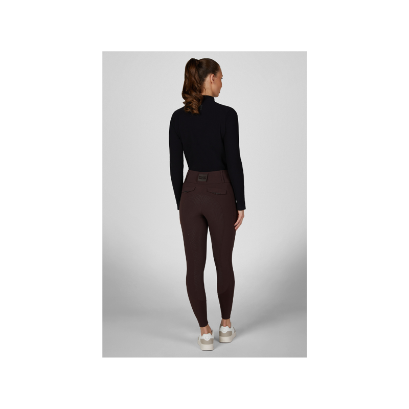 Pikeur Ladies Cantira Matrix GripTec Breeches - Chocolate Brown-5
