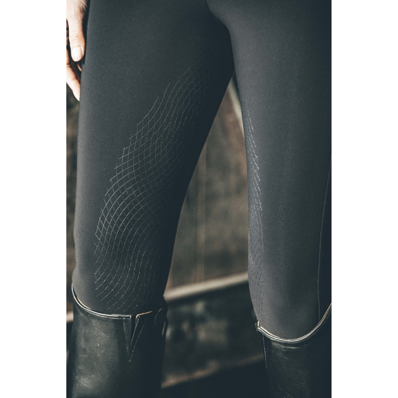 Pikeur Ladies Cantira Matrix GripTec Breeches - Black-5
