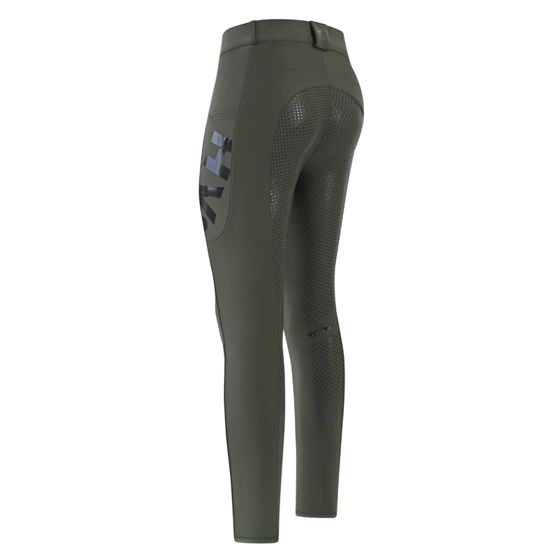 HV Polo Ladies Femmy Full Grip Riding Breeches - Forest Green-1