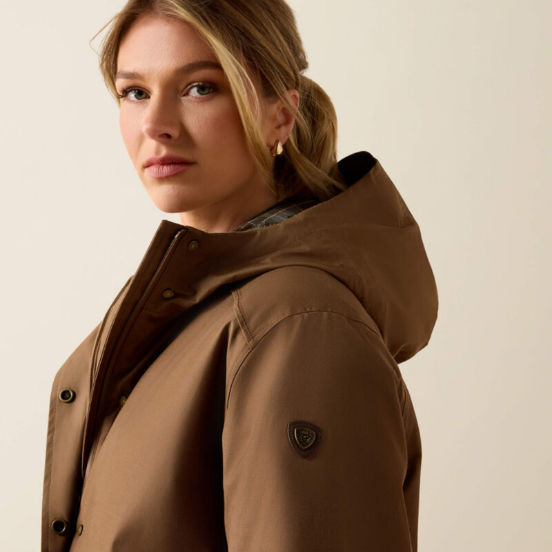 Ariat Women's Barrowmere Waterproof Insulated Parka - Malt-4