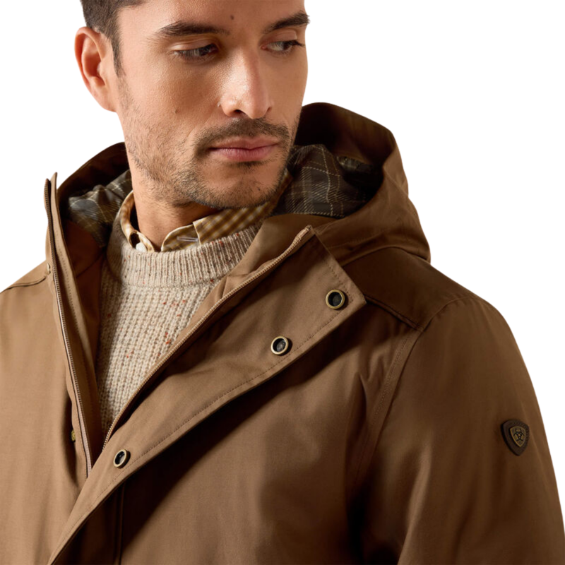 Ariat Men's Barrowmere Waterproof Insulated Parka - Malt-3