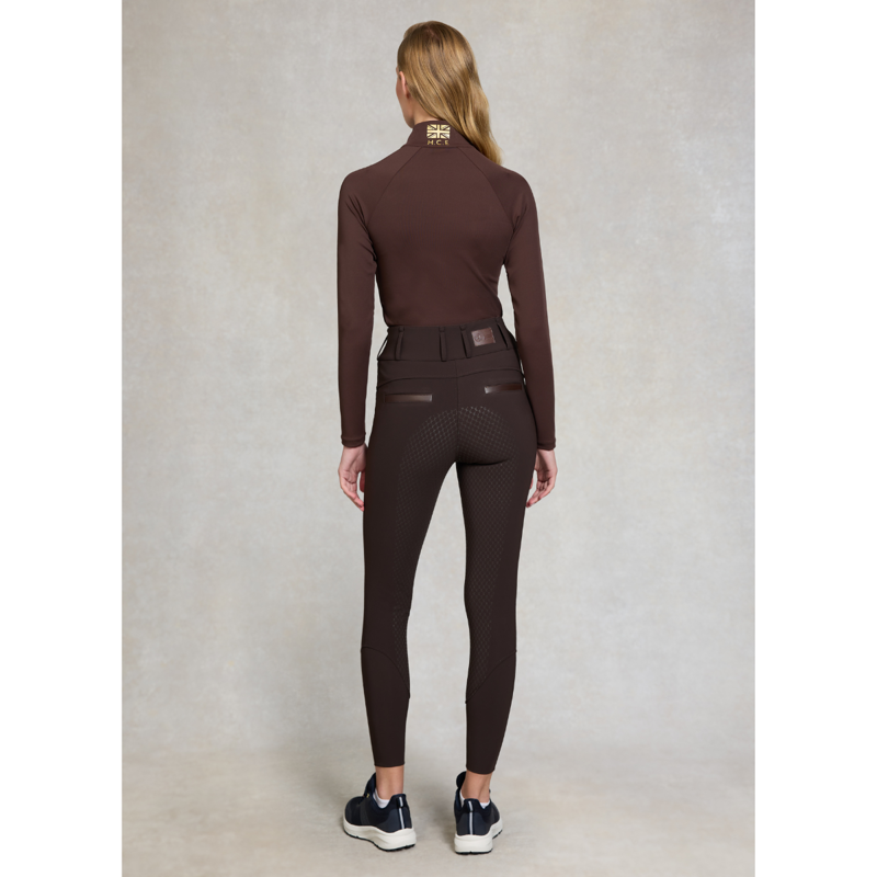 Holland Cooper Thermal Heritage Breeches - Chocolate-3