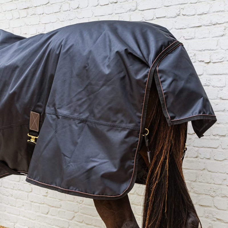 Kentucky All Weather 160g Pro Turnout Rug - Black-5