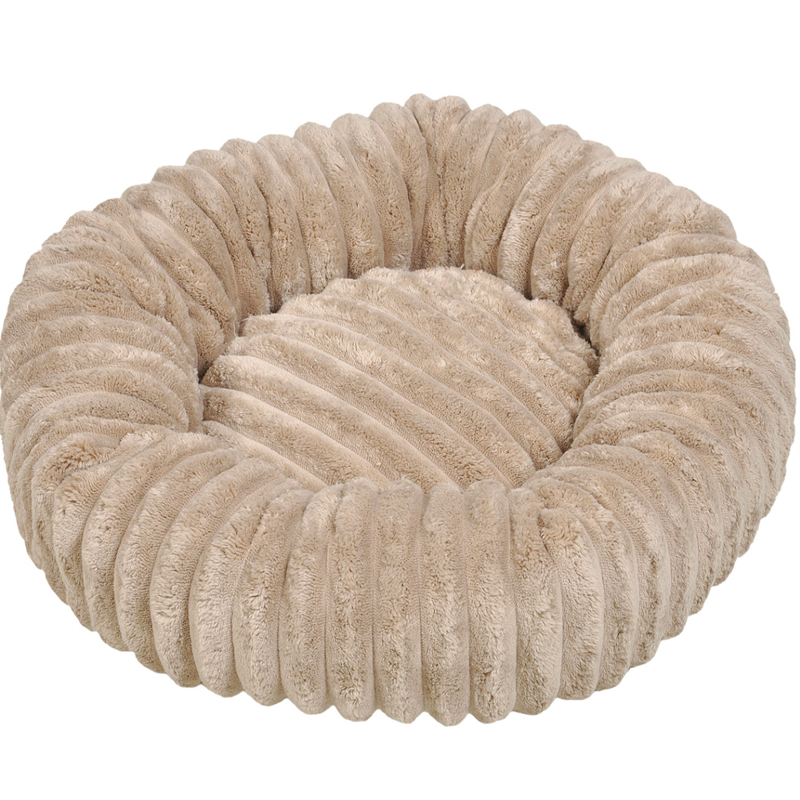 Hem and Boo Luxury Super soft Plush Round Bed 50cm - Assorted-5