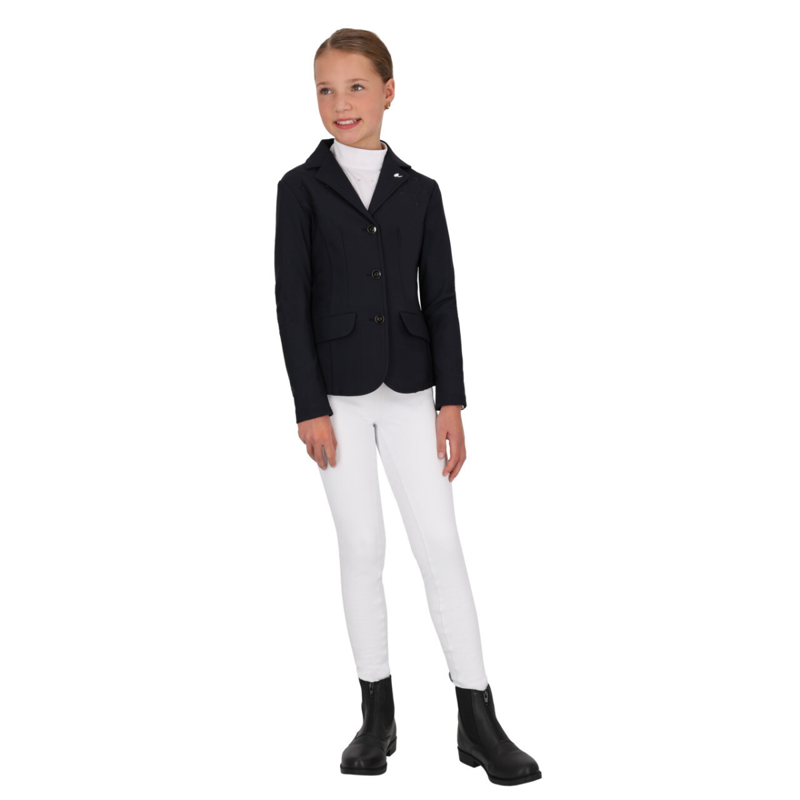 QHP Junior Amilara Competition Jacket - Black-5
