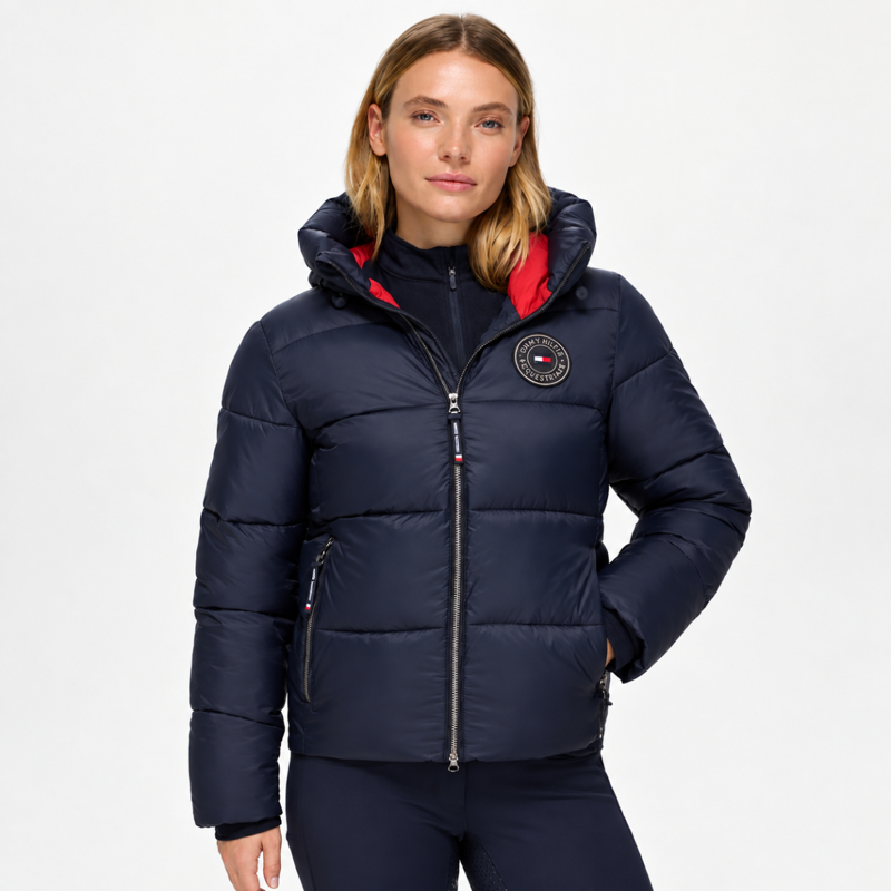 Tommy Hilfiger Glendale Women's Puffer Jacket - Desert Sky