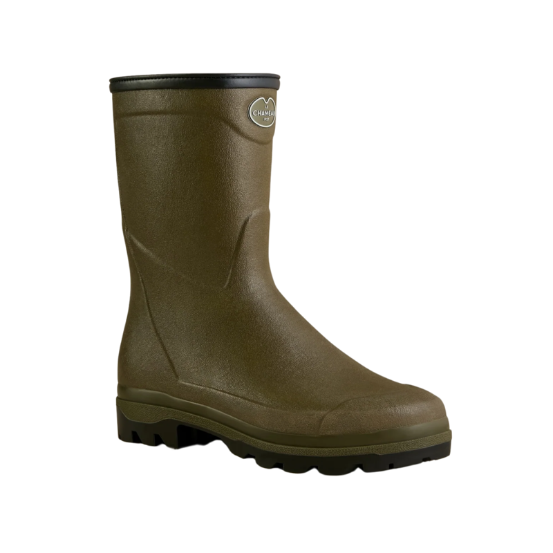 Le Chameau Men's Country Cross Neoprene Lined Bottillon - Vert Chameau-2