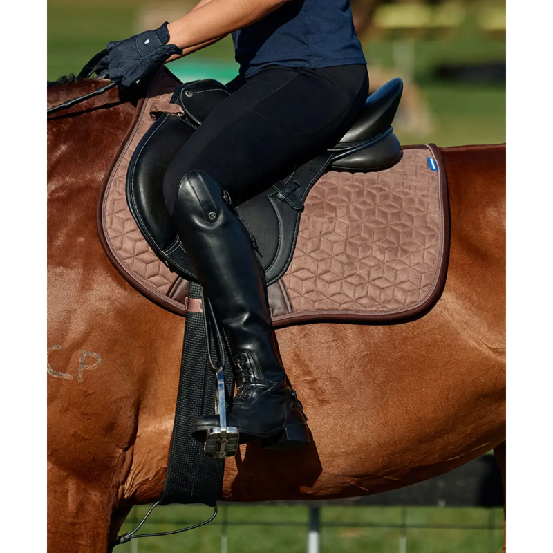Weatherbeeta Suede Elite Air-Tec All Purpose Saddlepad - Fawn-5