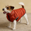 Joules Moorsdale Reversible Dog Puffer Coat - Ketchup