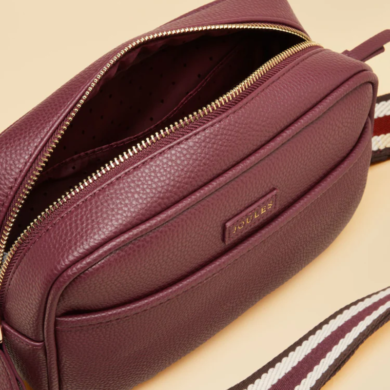 Joules Ladies Trent Cross Body Bag - Port-3