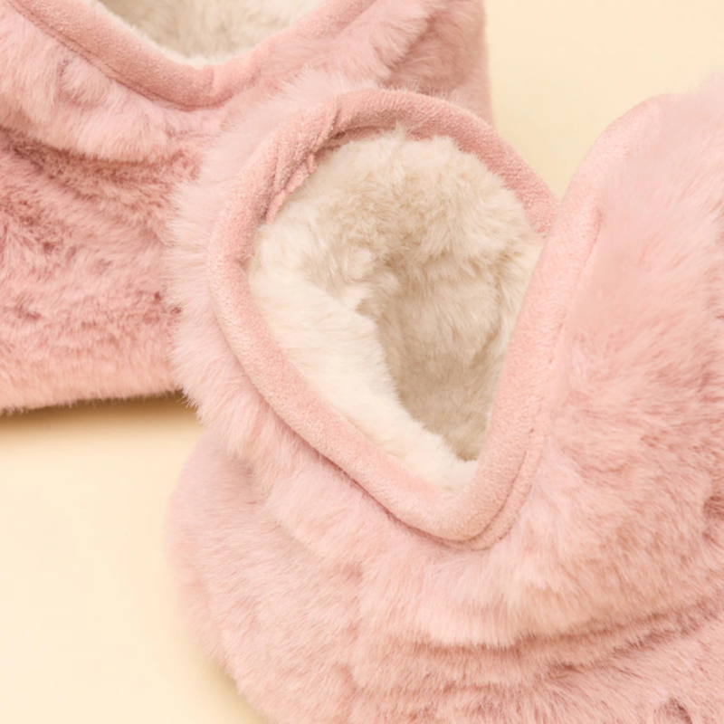 Joules Girls' Slipper Boot - Pink-5