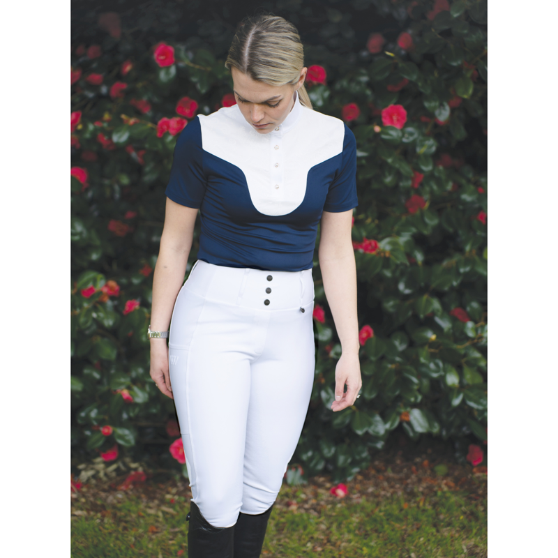 Woof Wear Competition Riding Tights - White-8