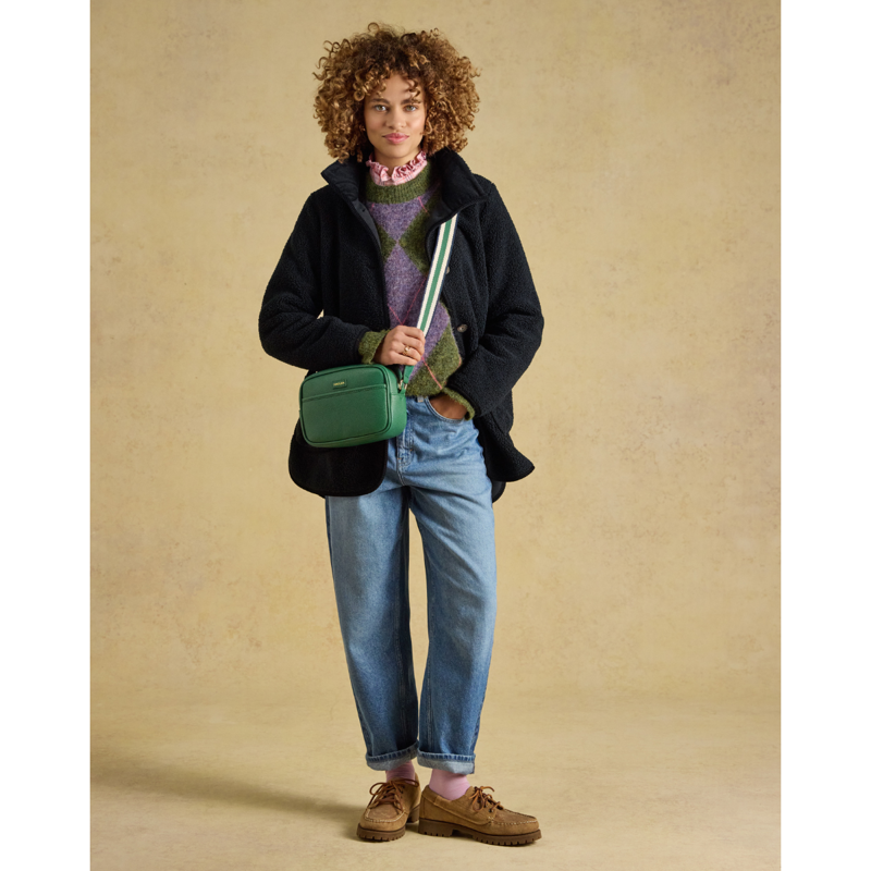 Joules Ladies Trent Cross Body Bag - Green-5