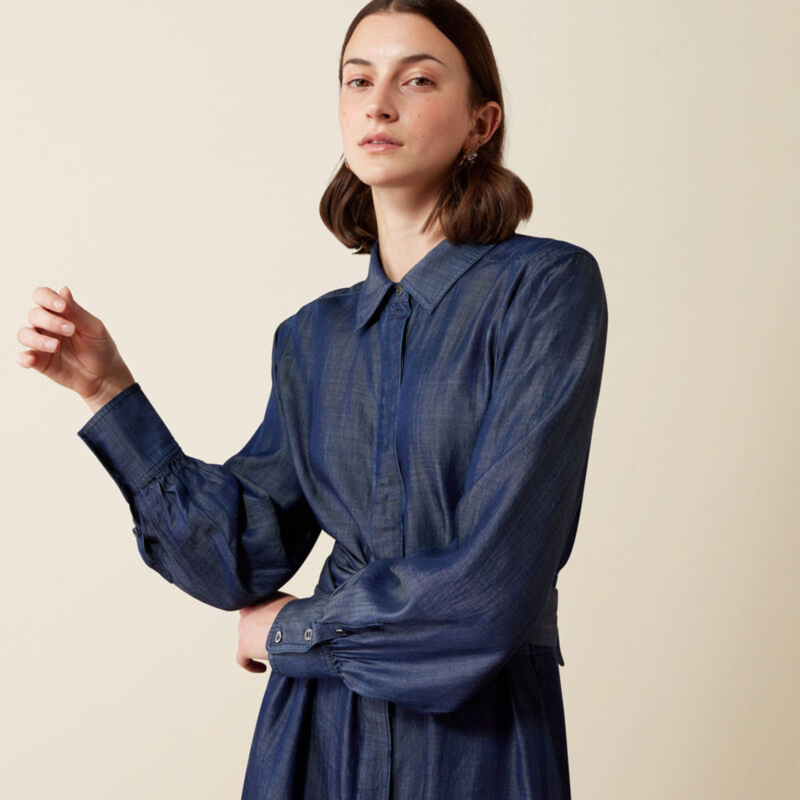 Ariat Women's Culham Dress - Rein Blue-2
