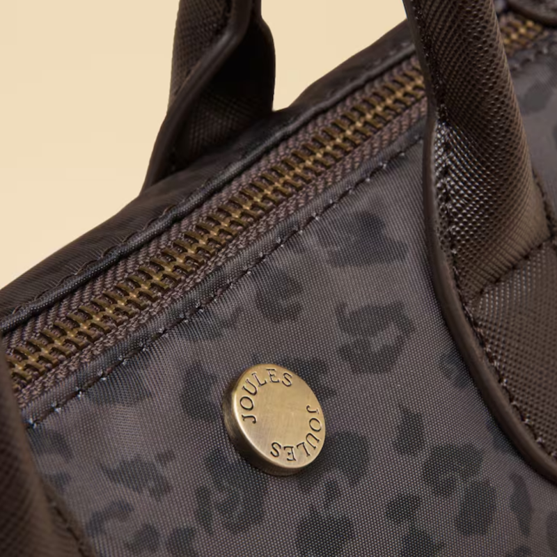 Joules Edie Crossbody Bag - Chocolate Leopard-3