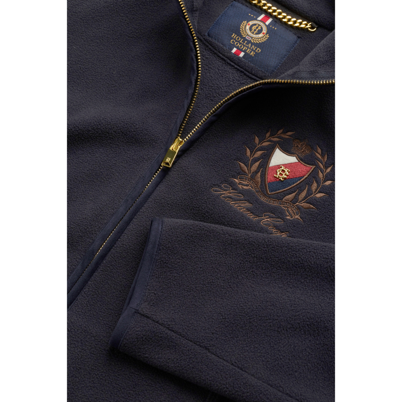 Holland Cooper Cranborne Fleece Jacket - Ink Navy-5