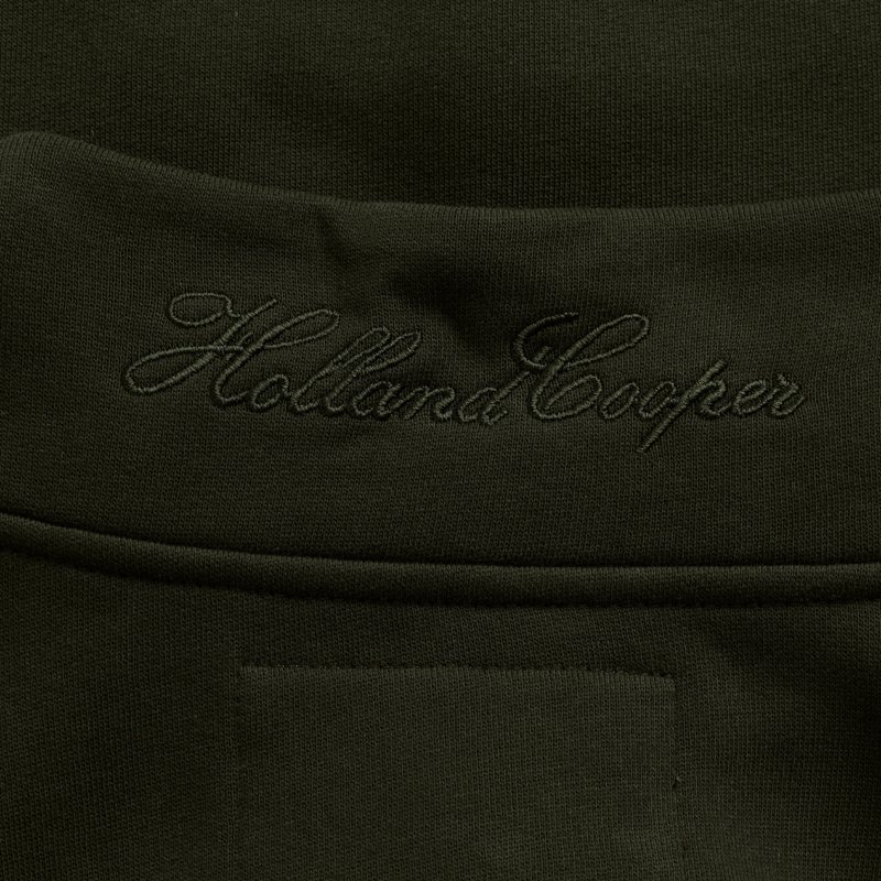 Holland Cooper Roan Quarter Zip - Spruce Green-7