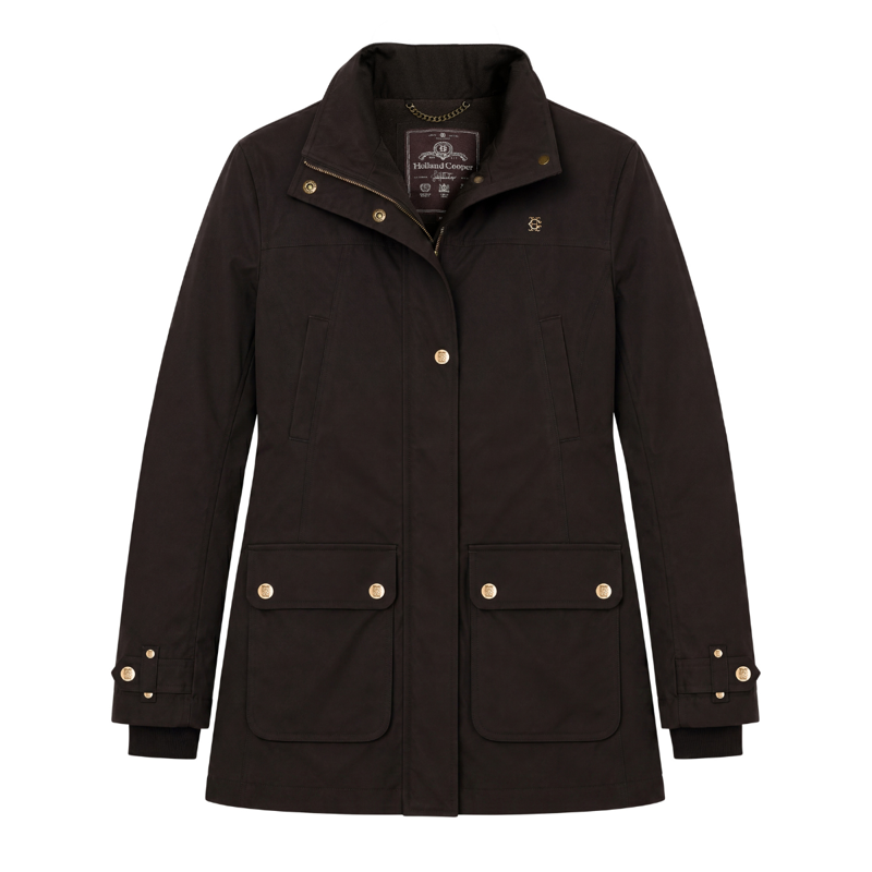 Holland Cooper Bramwell Waterproof Country Coat - Bournville-5
