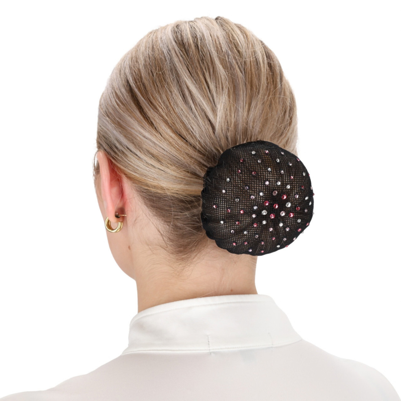 QHP Rhinestone Hair Net