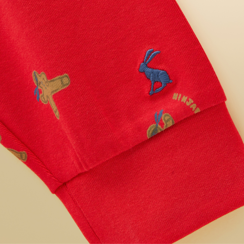 Joules Boys' Kipwell Pyjamas - Red-8
