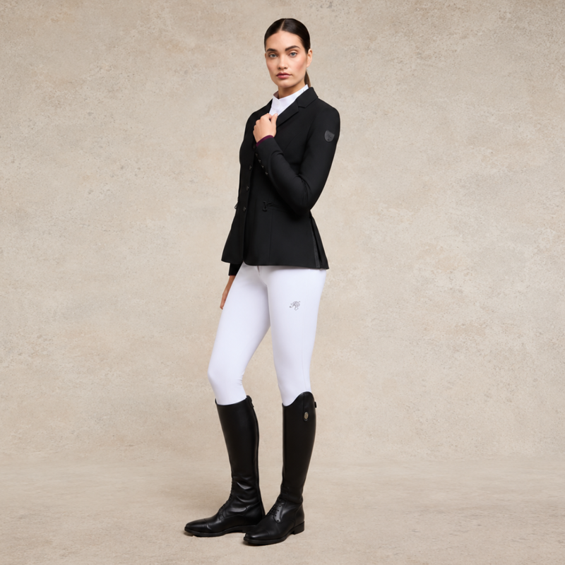 Holland Cooper Gatcombe Long Sleeve Show Shirt - White-6